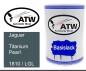 Preview: Jaguar, Titanium Pearl, 1810 / LGL: 500ml Lackdose, von ATW Autoteile West.